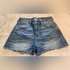 Topshop Moto high-rise Jean Shorts